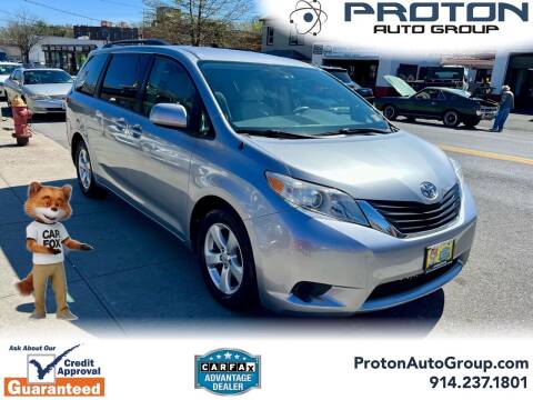 2011 Toyota Sienna for sale at Proton Auto Group in Yonkers NY