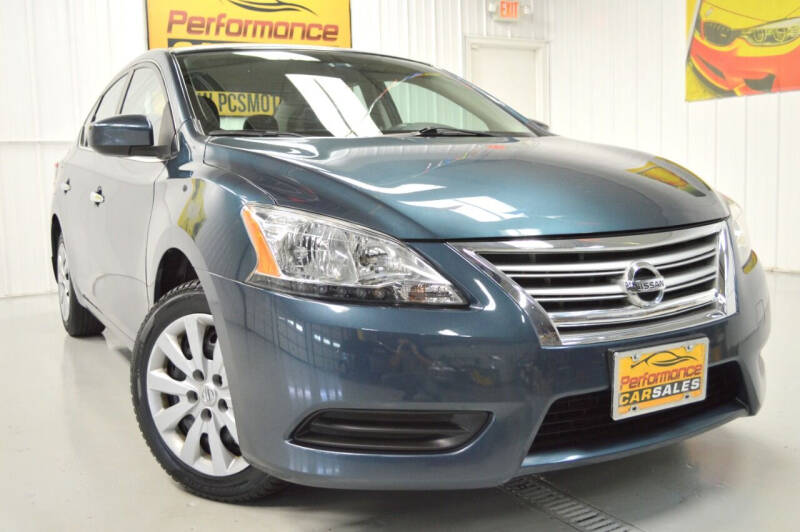 2015 Nissan Sentra for sale at Performance car sales in Joliet IL