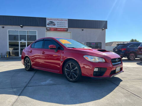 2015 Subaru WRX for sale at Quality Auto Plaza INC-Turlock in Turlock CA