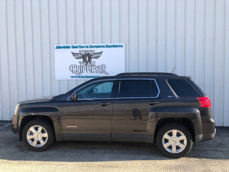 Used 2014 GMC Terrain SLT-1 with VIN 2GKFLXE3XE6374695 for sale in Beardstown, IL