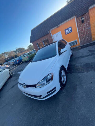 2017 Volkswagen Golf for sale at AP Automotive in Cary NC