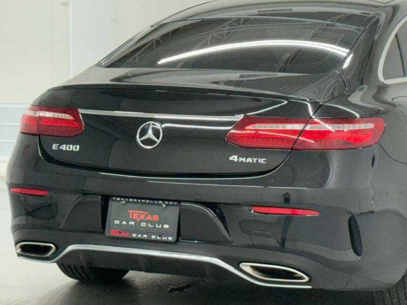 2018 Mercedes-Benz E-Class E 400 4MATIC