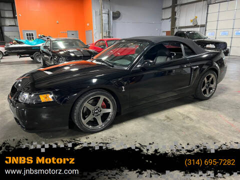 2003 Ford Mustang SVT Cobra for sale at JNBS Motorz in Saint Peters MO
