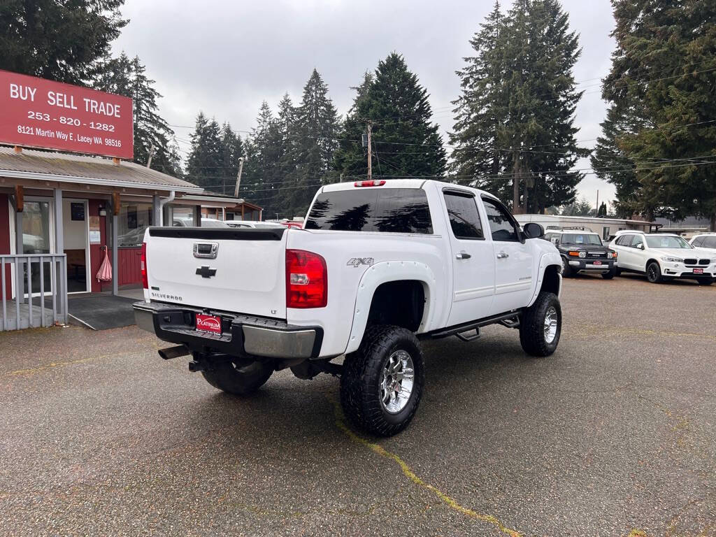 2010 Chevrolet Silverado 1500 for sale at PLATINUM AUTO SALES INC in Lacey, WA