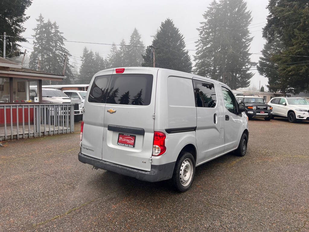 2015 Chevrolet City Express for sale at PLATINUM AUTO SALES INC in Lacey, WA