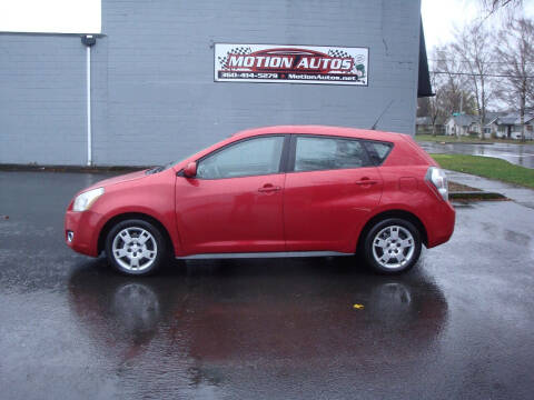 2009 Pontiac Vibe for sale at Motion Autos in Longview WA