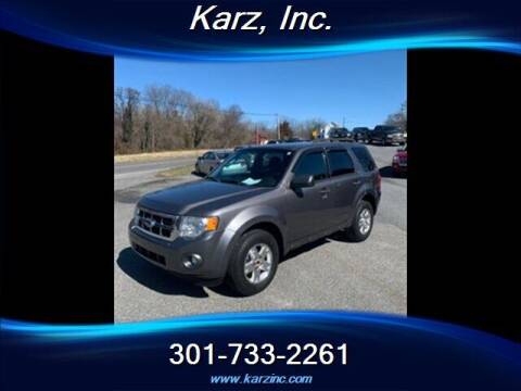 2012 Ford Escape for sale at Karz INC in Funkstown MD