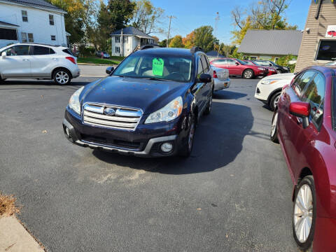 2013 Subaru Outback for sale at Boutot Auto Sales in Massena NY