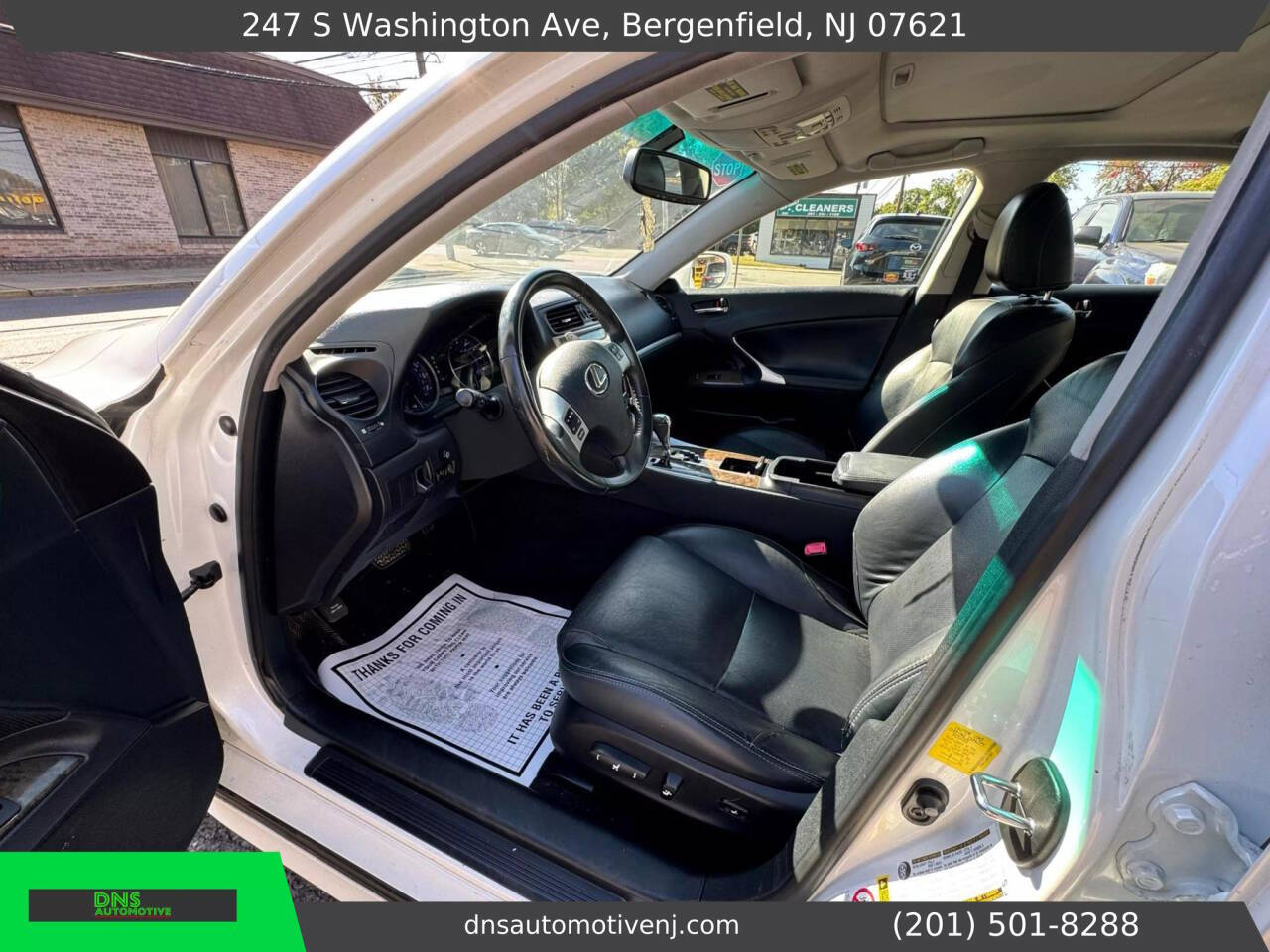 2011 Lexus IS 250 for sale at DNS Automotive Inc. in Bergenfield, NJ