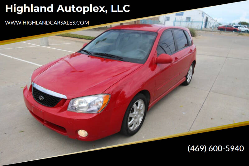 2006 Kia Spectra for sale at Highland Autoplex, LLC in Dallas TX