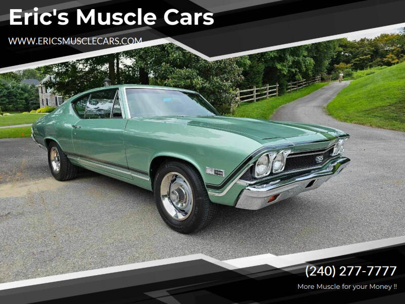 1968 Chevrolet Chevelle for sale at Eric's Muscle Cars in Clarksburg MD