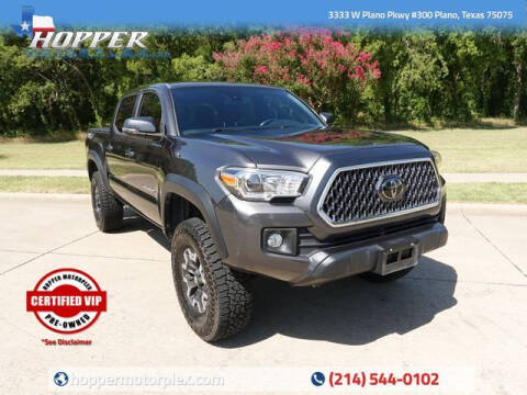 2018 Toyota Tacoma for sale at HOPPER MOTORPLEX in Plano TX