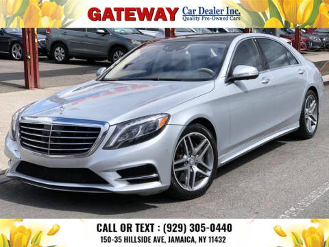 2015 Mercedes-Benz S-Class for sale at GATEWAY CAR DEALER in Jamaica NY