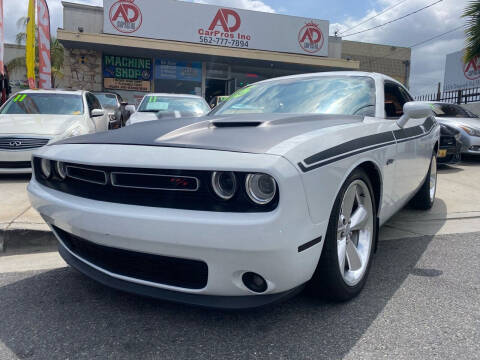 2015 Dodge Challenger for sale at AD CarPros, Inc - Whittier in Whittier CA