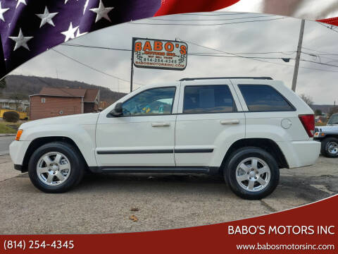 2008 Jeep Grand Cherokee for sale at BABO'S MOTORS INC in Johnstown PA