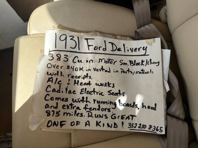 1931 Ford Panel Wagon