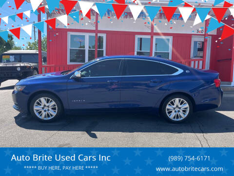 2014 Chevrolet Impala for sale at Auto Brite Used Cars Inc in Saginaw MI