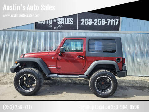 2010 Jeep Wrangler for sale at Austin's Auto Sales in Edgewood WA