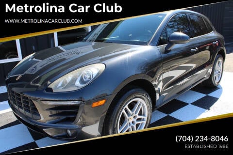 2017 Porsche Macan for sale at Metrolina Car Club in Stallings NC