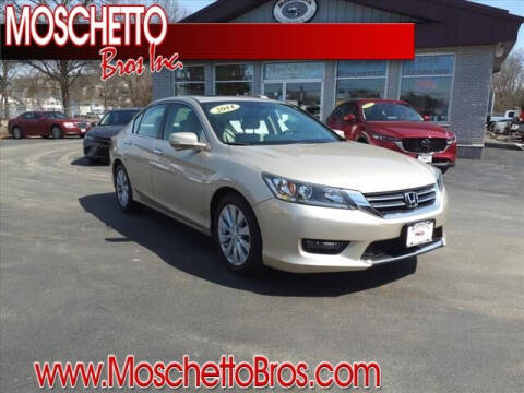2014 Honda Accord for sale at Moschetto Bros. Inc in Methuen MA
