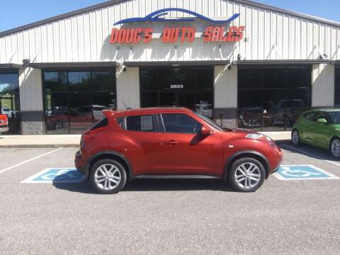 2013 Nissan JUKE for sale at DOUG'S AUTO SALES INC in Pleasant View TN