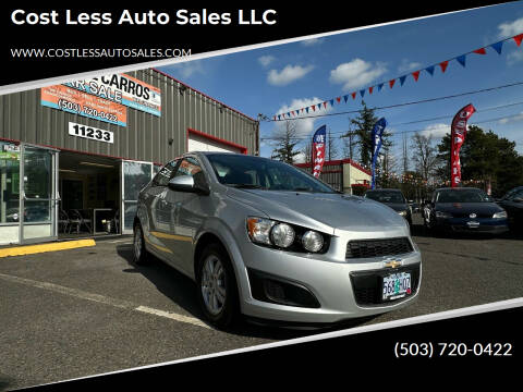 2013 Chevrolet Sonic for sale at Cost Less Auto Sales LLC in Portland OR