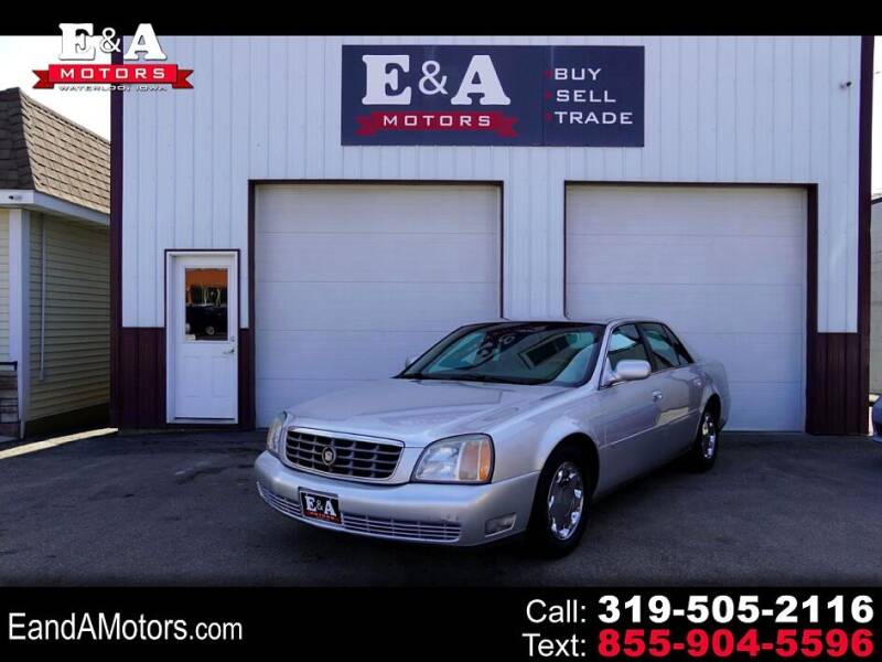 2001 Cadillac DeVille for sale at E&A Motors in Waterloo IA