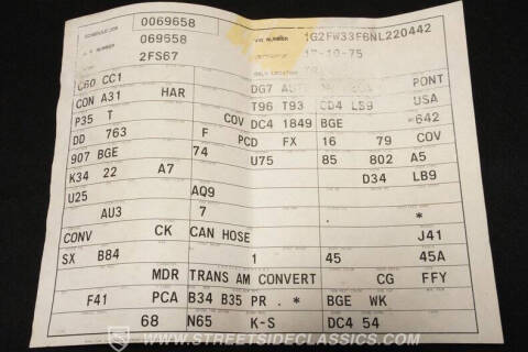1992 Pontiac Firebird Trans Am