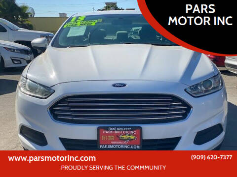 2013 Ford Fusion for sale at PARS MOTOR INC in Pomona CA