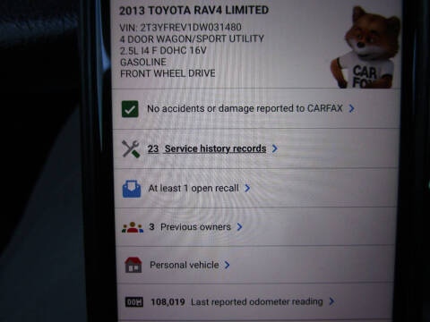 2013 Toyota RAV4 Limited