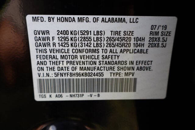 2019 Honda Passport Touring