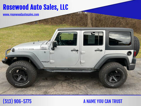 2012 Jeep Wrangler Unlimited for sale at Rosewood Auto Sales, LLC in Hamilton OH