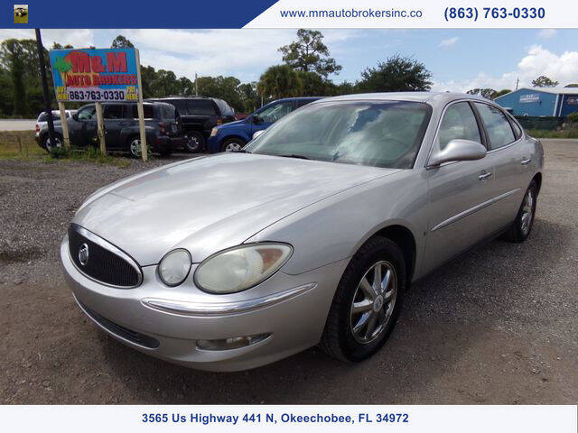 2007 Buick LaCrosse for sale at M & M AUTO BROKERS INC in Okeechobee FL