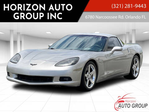 2005 Chevrolet Corvette for sale at HORIZON AUTO GROUP INC in Orlando FL