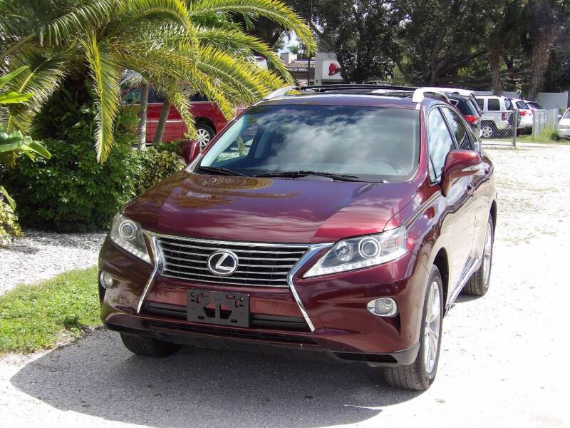 Used 2013 Lexus RX 350 with VIN JTJBK1BA8D2021829 for sale in Fort Myers, FL