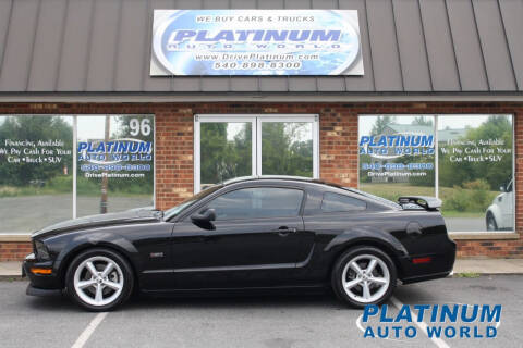 2009 Ford Mustang for sale at Platinum Auto World in Fredericksburg VA