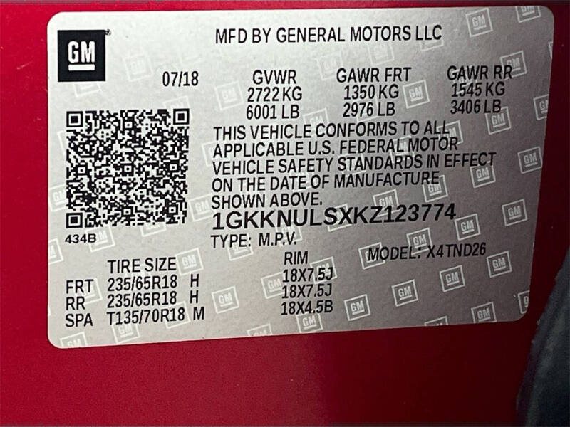 2019 GMC Acadia SLT-1