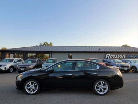 2012 Nissan Maxima for sale at ROSSTEN AUTO SALES in Grand Forks ND