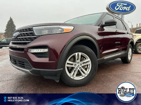 2022 Ford Explorer for sale at HIGLEY FORD in Windom MN