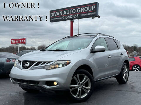 2011 Nissan Murano for sale at Divan Auto Group in Feasterville Trevose PA