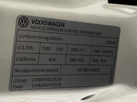 2012 Volkswagen Jetta