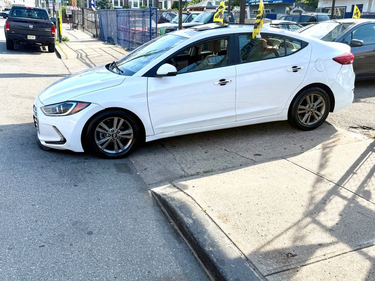 2018 Hyundai Elantra Value Edition 4dr Sedan (US) - White exterior view 15