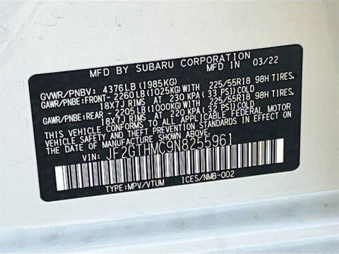 2022 Subaru Crosstrek Limited