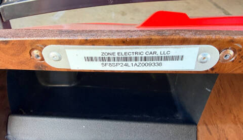2012 ZONE ELECTRIC CAR GOLF CAR