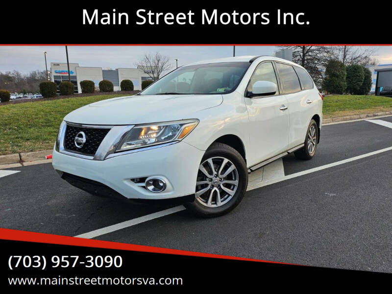 Used 2015 Nissan Pathfinder S with VIN 5N1AR2MN9FC615145 for sale in Chantilly, VA