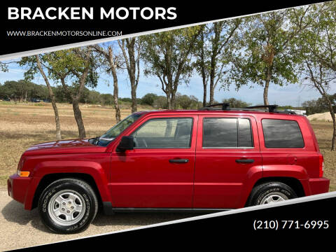 2007 Jeep Patriot for sale at BRACKEN MOTORS in San Antonio TX