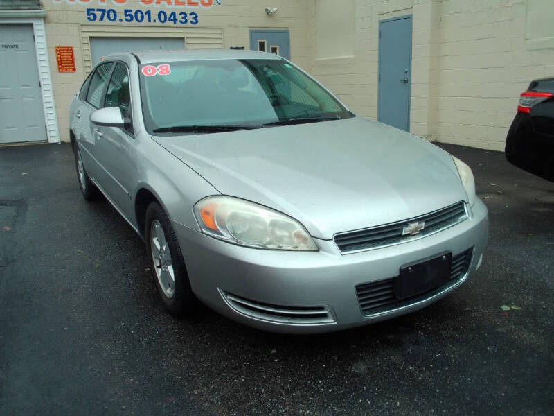 2008 Chevrolet Impala for sale at Small Town Auto Sales Inc. in Hazleton PA