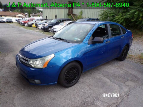 2010 Ford Focus for sale at J & P Auto Mart in Altoona PA