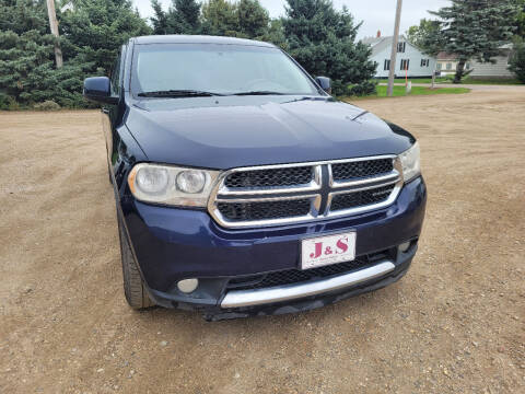 2012 Dodge Durango for sale at J & S Auto Sales in Thompson ND