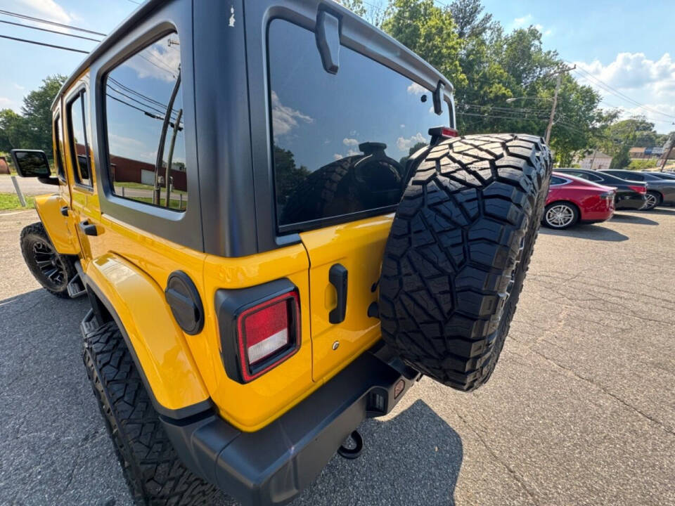 2019 Jeep Wrangler Unlimited for sale at JNF Motors in Mount Holly, NC